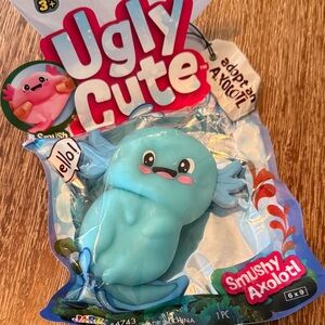 Smushy Axolotl Kids Toy - Blue